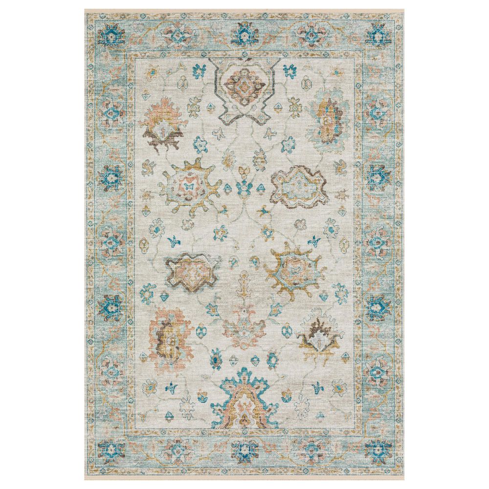 Dalyn Rug Company Marbella MB6 5" x 7"6" Ivory Area Rug, , large