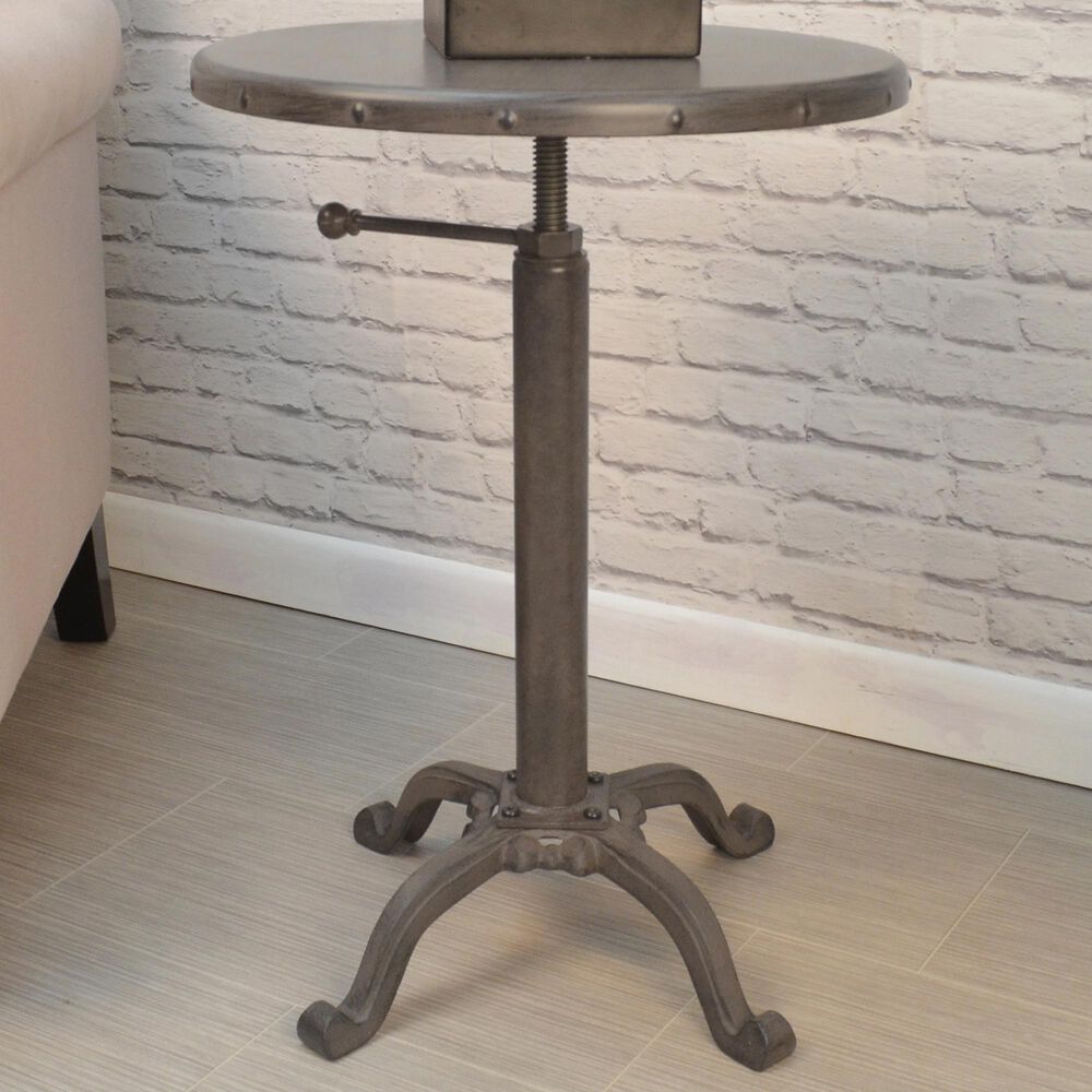 Carolina Chair and Table Irene Adjustable Vintage Table in Industrial, , large