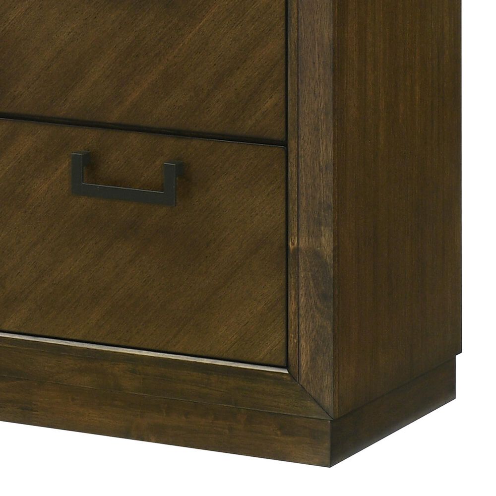 Crown Mark Lakecrest 9 Drawer Dresser Only in Brown, , large