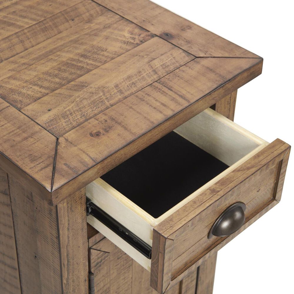 Forma &amp; Co Monterey Chairside Table in Natural, , large