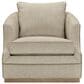 Rowe Furniture Emmerson Swivel Chair in Straw and Nugget, , large