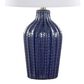 LumiSource Rockwell Table Lamp in Dark Blue and Polished Nickel (Set of 2), , large
