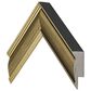 Deco TV Frames Slim 43" Frame Bezel for Samsung the Frame TV in Industrial Brass, , large
