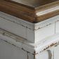 Ashley Realyn XL 74" TV Stand in Chipped White, , large