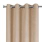 Monarch Specialties 54" x 84" Curtain Panel in Beige (Set of 2), , large
