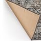 Dalyn Rug Company Tuscany 2"6" x 10" Gray Indoor/Outdoor Runner, , large
