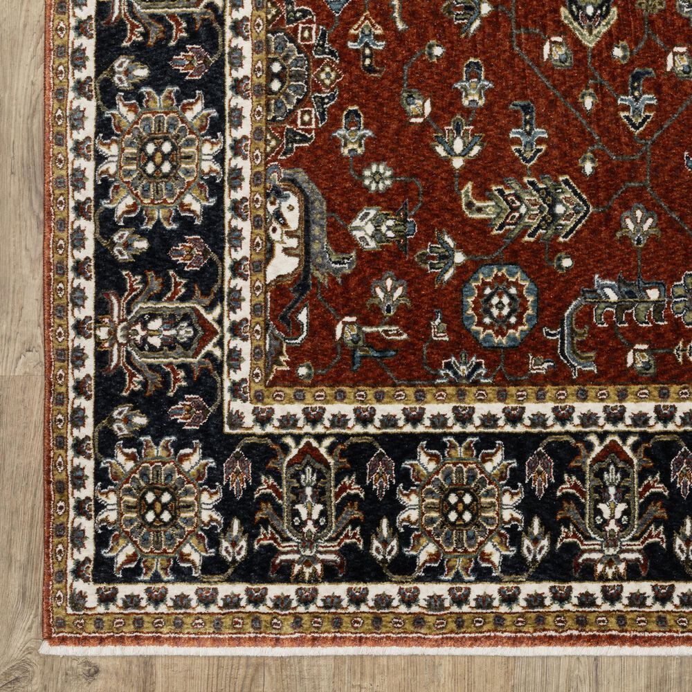Oriental Weavers Vivian VI05X 2&#39;3&quot; x 7&#39;6&quot; Red Runner, , large