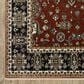 Oriental Weavers Vivian VI05X 2"3" x 7"6" Red Runner, , large