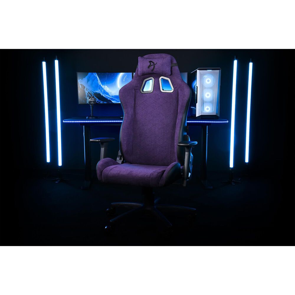 Arozzi Avanti Soft Gaming Chair in Purple, , large
