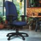 Regency Global Sourcing Comfort Series Multifunctional Swivel Computer Task Chair in Navy Blue, , large