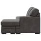 Ashley Lofton-Pike 2-Piece Stationary Right Facing Sectional with Chaise in Shadow, , large