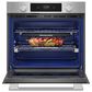 KitchenAid 2-Piece Kitchen Package with PrintShield Stainless Steel 30" Smart Electric Single Wall Oven and Black 30" Electric Cooktop, , large