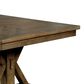 Furniture of America Chaney Dining Table in Light Oak, , large