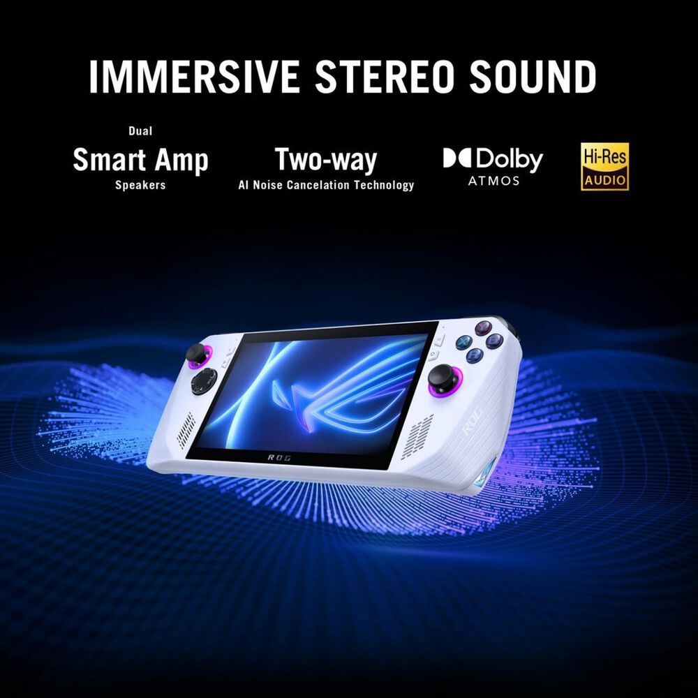 ASUS ROG Ally Gaming Console in White, , large