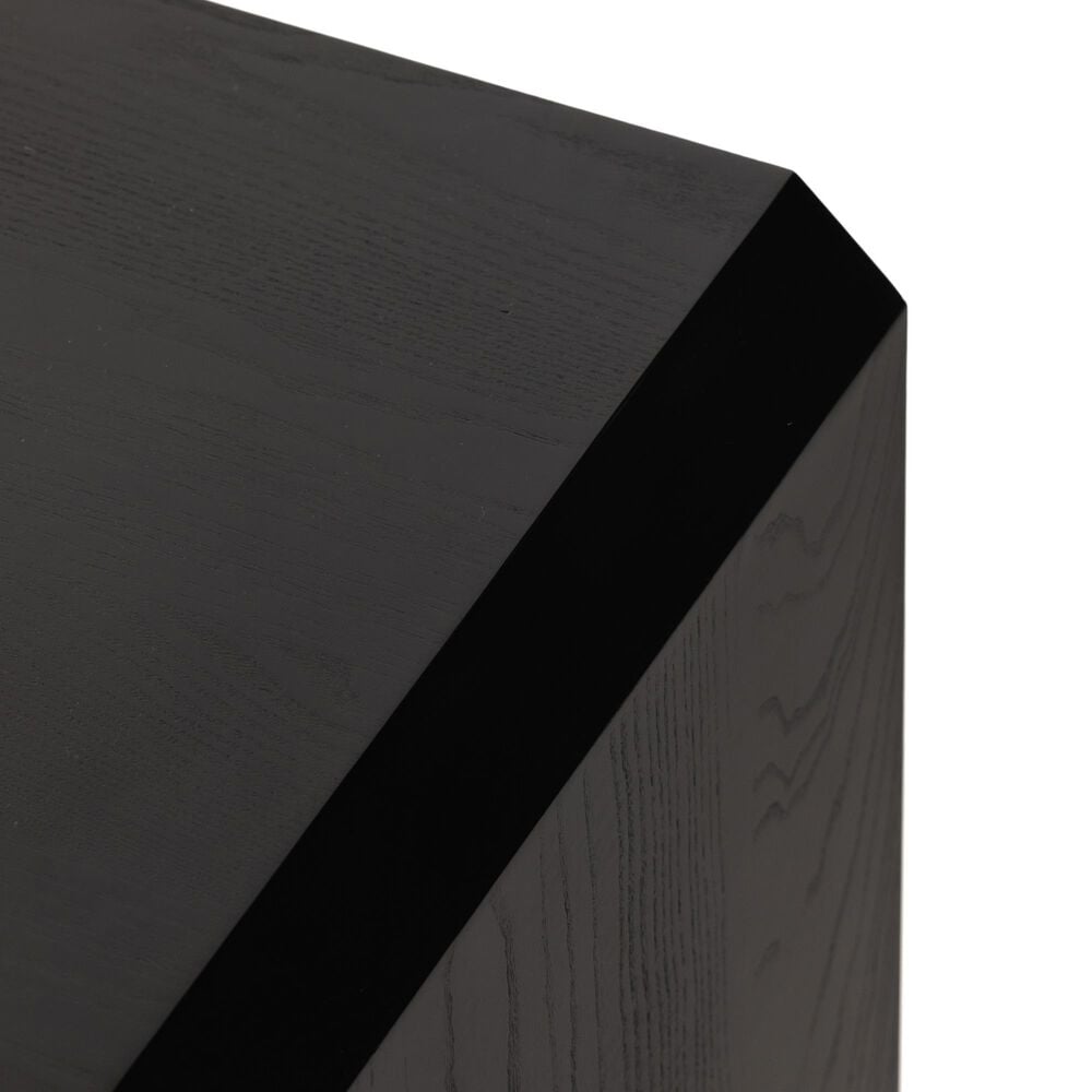 Four Hands Caspian Nightstand in Black Ash, , large
