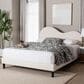 Baxton Studio Dalton Queen Upholstered Platform Bed in Cream, , large