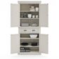 Homestyles Nantucket Pantry in Off-White, , large