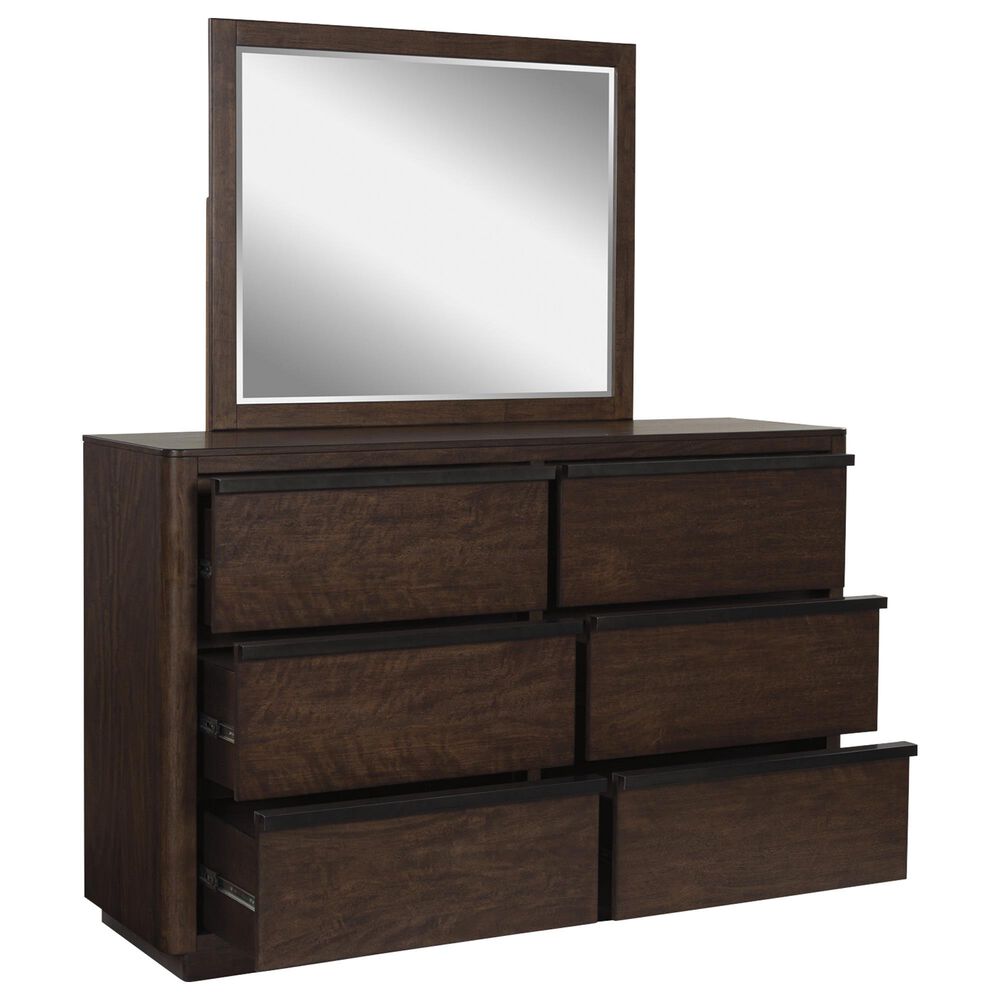 Millenium Dilenno 3-Piece Queen Canopy Bedroom Set in Dark Brown, , large