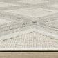 Oriental Weavers Tangier TAN04 3"3" x 5" Grey Area Rug, , large