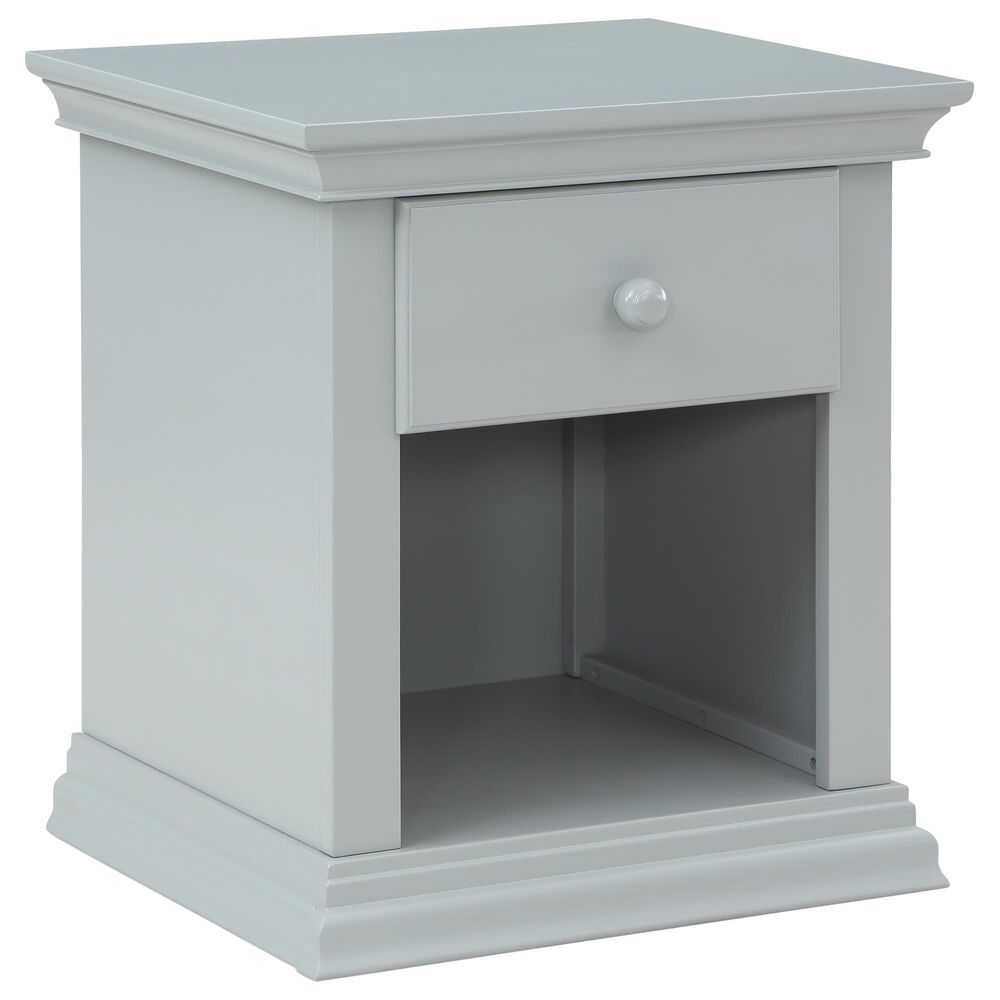 Suite Bebe Bailey 1-Drawer Nightstand in Gray, , large