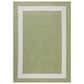 Loloi Easton Green and Ivory 5"3" x 7"6" Indoor/Outdoor Area Rug, , large