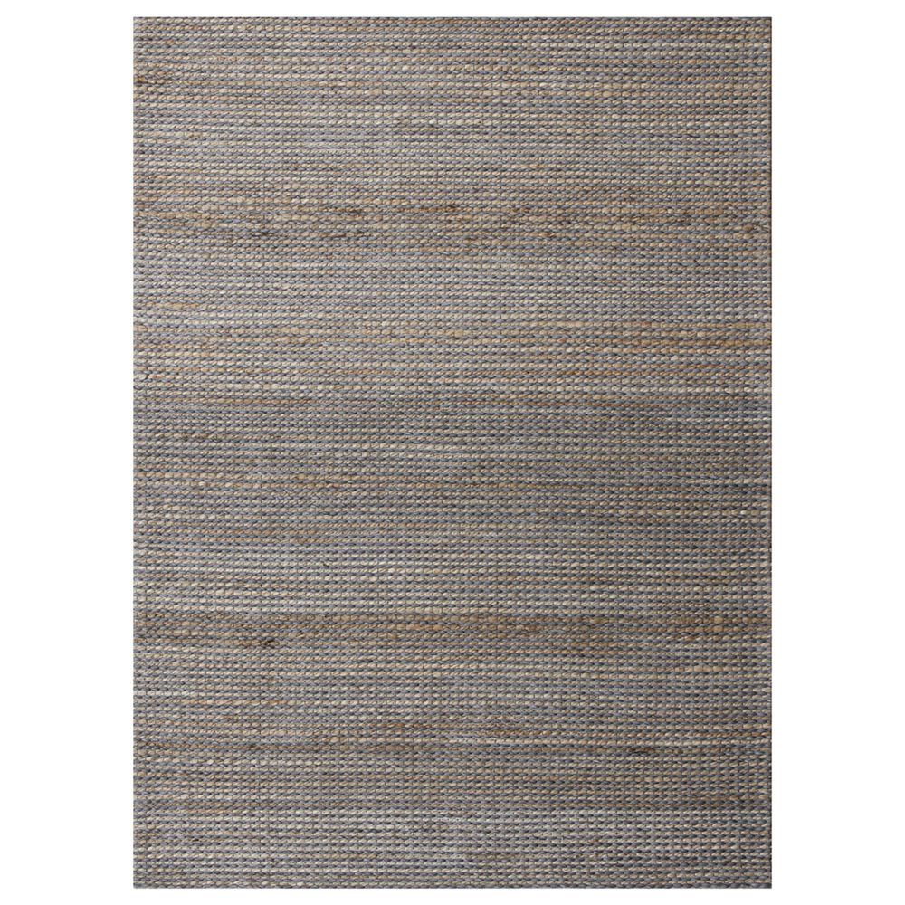 L&R Resources Rondane 7"9" x 9"9" Dark Gray and Natural Area Rug, , large