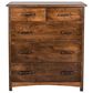 Briarwood Mission Impossible 5 Drawer Chest in Dark Roast, , large