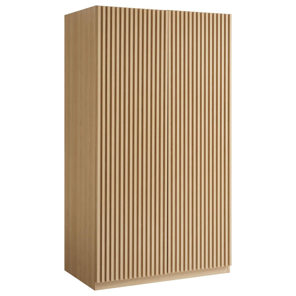 Modway Render 2-Door Wardrobe Closet in Oak, , large