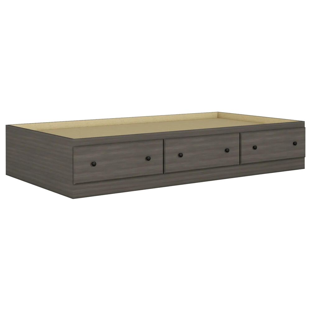 Lemoore Essential Twin Mates Bed in Storm Grey, , large