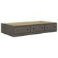 Lemoore Essential Twin Mates Bed in Storm Grey, , large