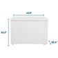 Element 10 Cu. Ft. Chest Freezer in White, , large