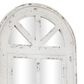 Maple and Jade 20" x 53" Wall Mirror in Distressed White, , large