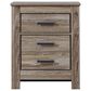 Ashley Zelen 4 Piece King Bedroom Set in Warm Gray, , large