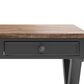 Ashley Wildenauer Home Office Desk in Rich Brown and Warm Satin Black, , large
