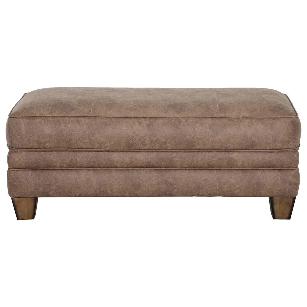Moore Furniture Sicily Ottoman in Hazelnut, , large