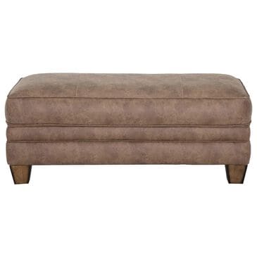 Moore Furniture Sicily Ottoman in Hazelnut, , large