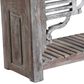 Jaipur Home One of a Kind Old World Architectural Console Table in Grey-Brown, , large