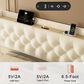 HOMLUX Queen Upholstered Platform Storage Bed in Beige, , large