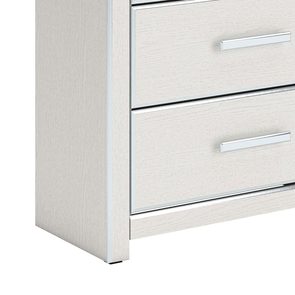 Ashley Zuraleus 3-Piece Queen Upholstered Platform Bedroom Set in Matte White, , large