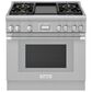 Thermador 36" Professional Harmony Range 4-Burner in Stainless Steel, , large