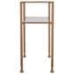 Southern Enterprises Jaymes Console Table in Gold, , large