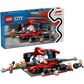 LEGO City F1 Pit Stop & Pit Crew with Ferrari Car, , large