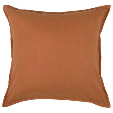 Rizzy Home 20" x 20" Down Pillow in Solid Orange, , large