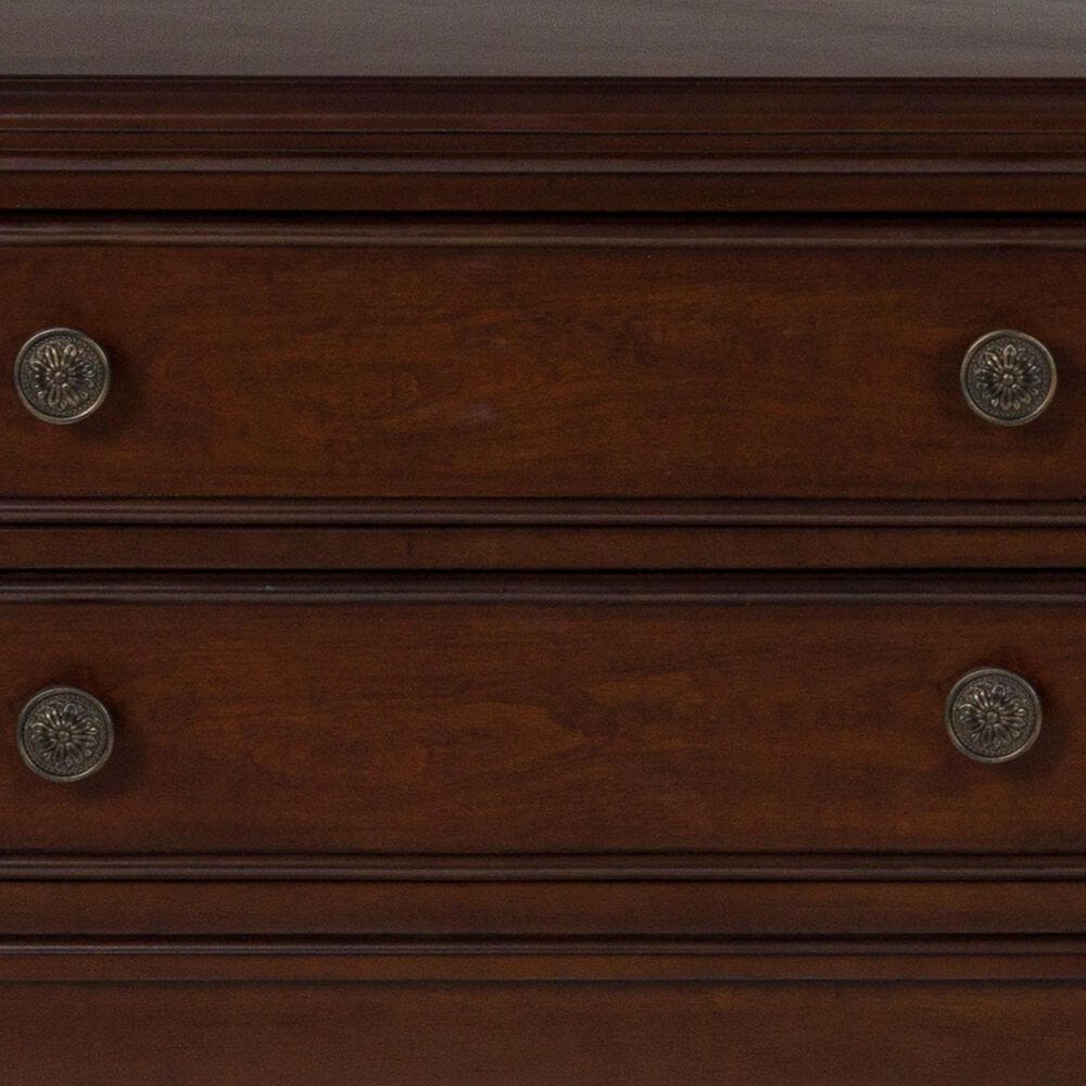 Ashley Lavinton 4-Drawer Server in Cherry Brown, , large