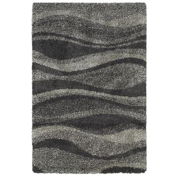 Oriental Weavers Henderson 5992E 9"10" x 12"10" Grey and Charcoal Area Rug, , large