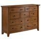 Mayberry Hill Gage 9-Drawer Dresser Only in Chestnut, , large