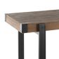 Lumisource Odessa Counter Table in Brown/Black, , large