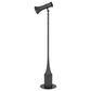 Cal Lighting Trumpette Floor Lamp in Charcoal Grey, , large