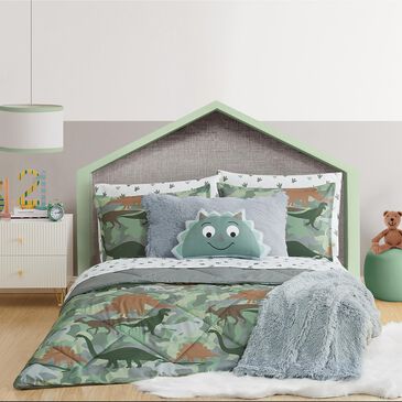 Pem America Mason & Mollie- Dino Bedding Full Set, , large
