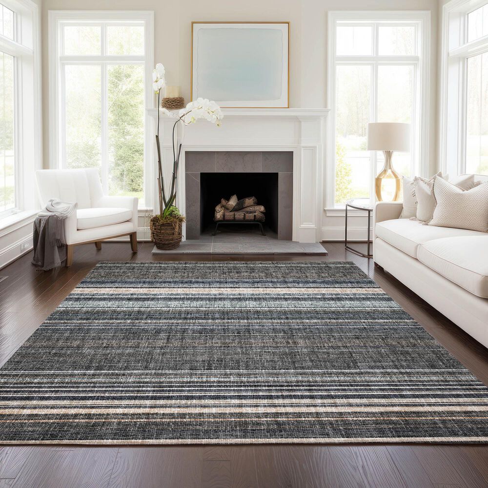 Dalyn Rug Company Portico PO2 Chocolate 8&#39; x 10&#39; Area Rug, , large